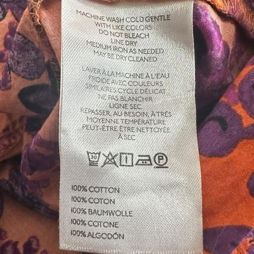 Anthropologie The Somerset Maxi Dress: Puff-Sleeve Edition Size Large Floral - Picture 11 of 14